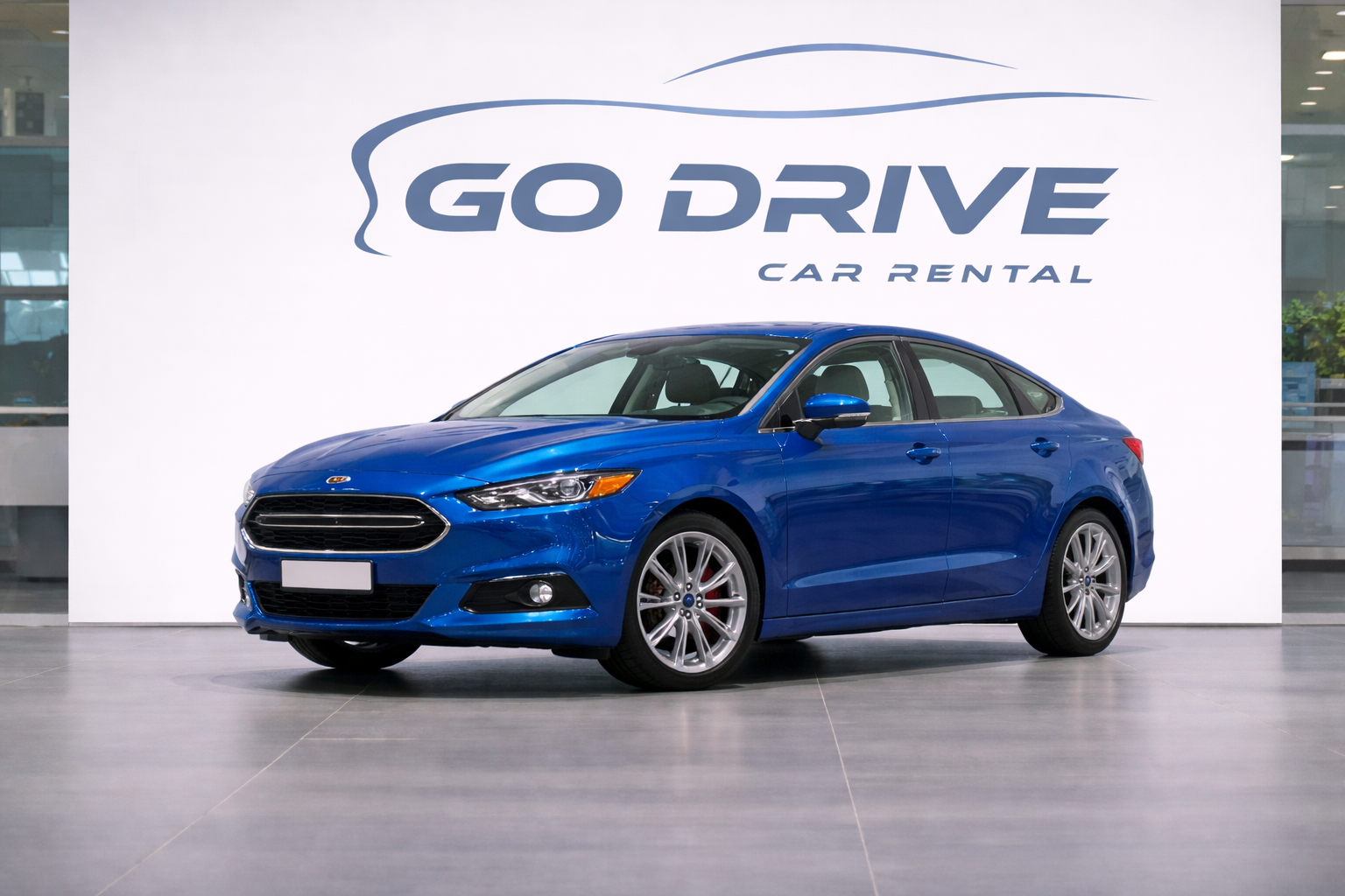 Ford Fusion rental in Tbilisi Georgia by GoDrive