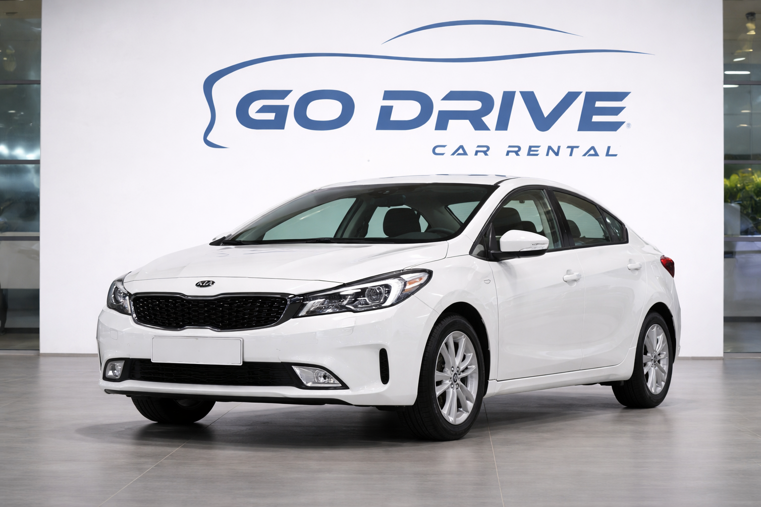Kia Forte rental car in Tbilisi Georgia by GoDrive