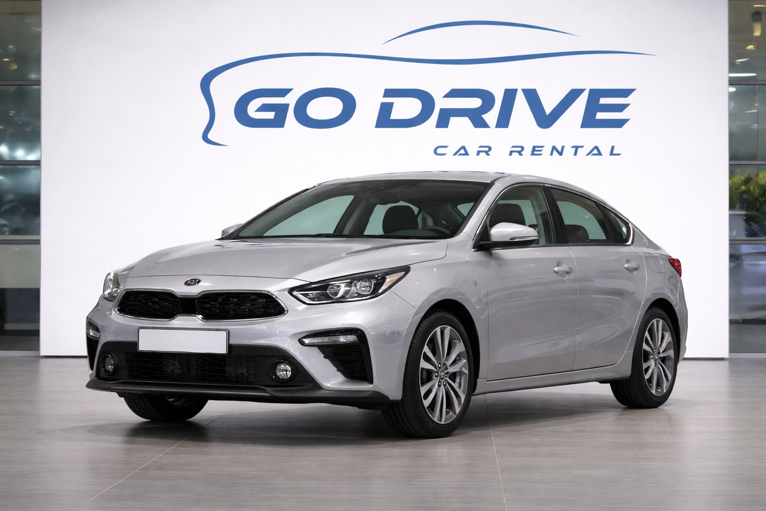 Kia Forte rental car in Tbilisi Georgia by GoDrive