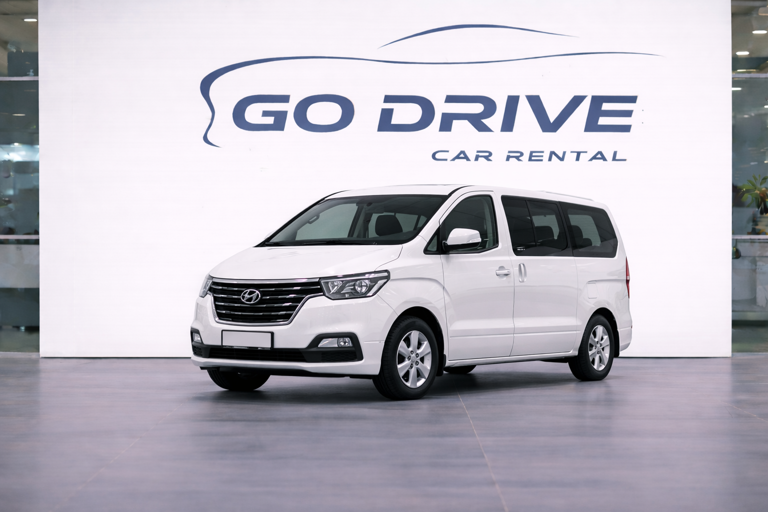 Hyundai H1 rental car in Tbilisi Georgia by GoDrive