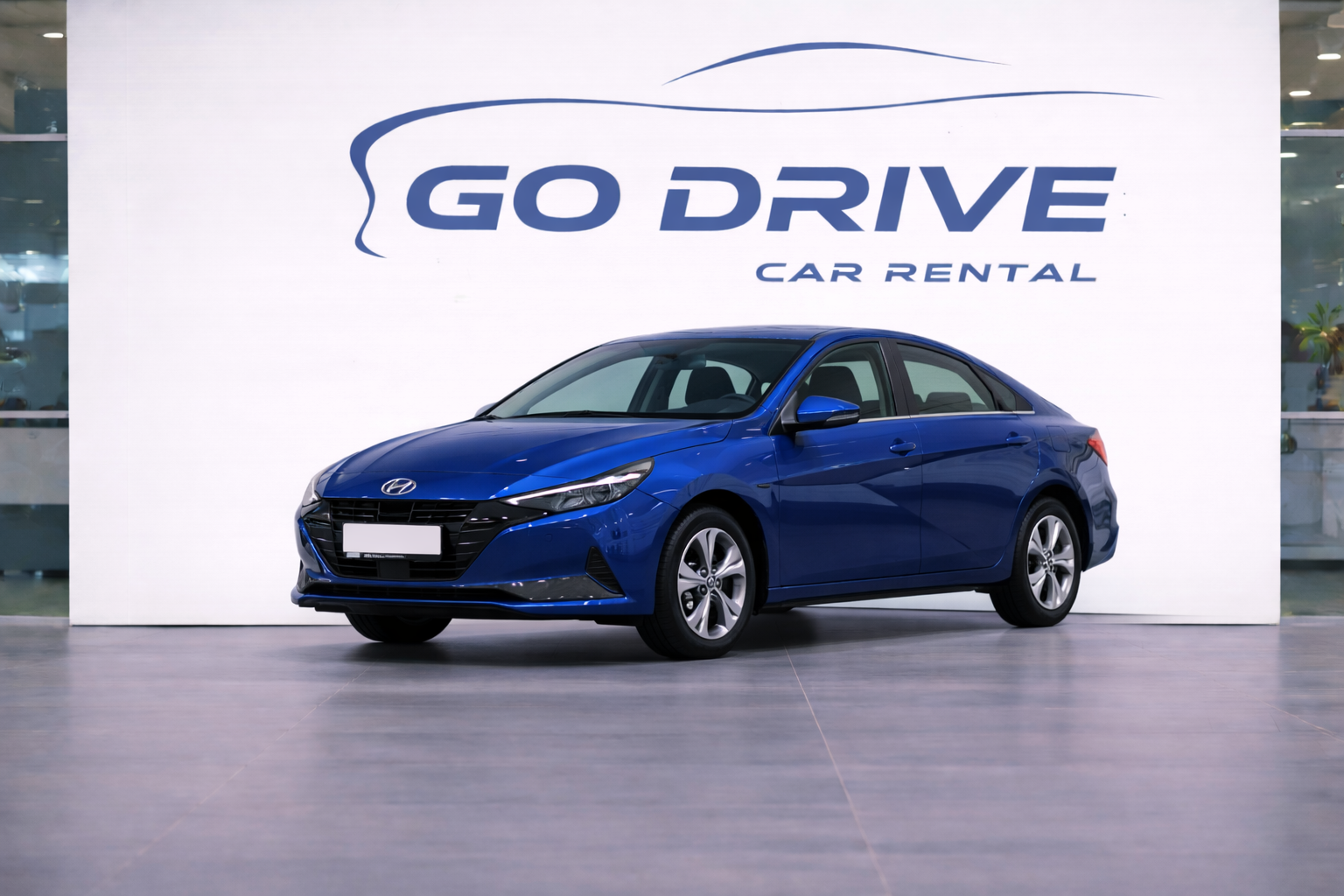 Hyundai Elantra rental in Tbilisi Georgia by GoDrive