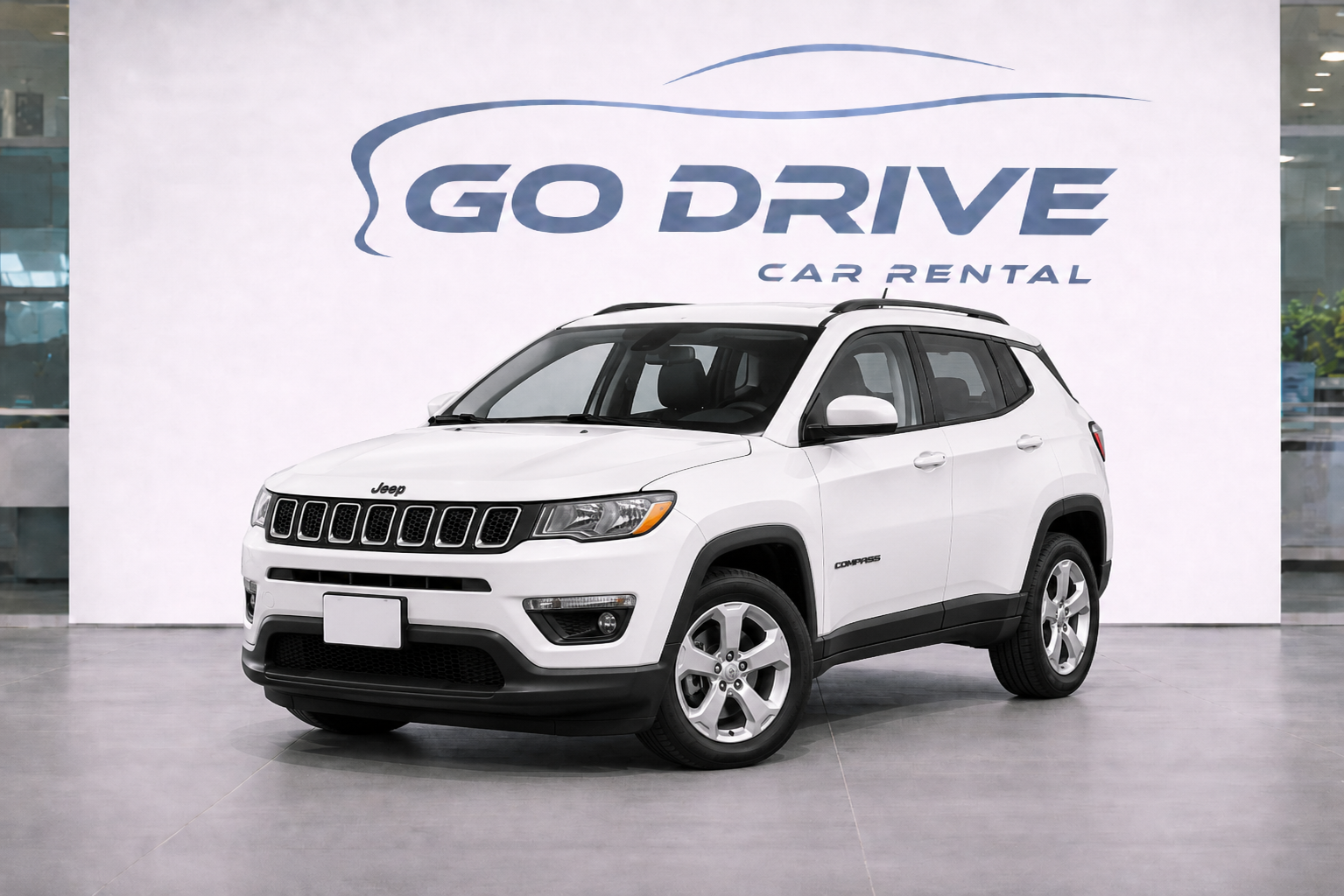 Jeep Compass rental in Tbilisi Georgia by GoDrive