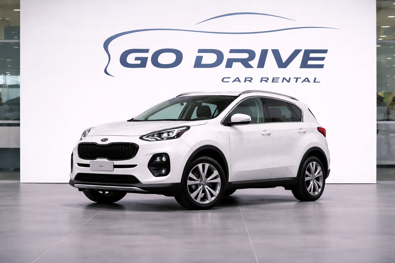 Kia Sportage rental in Tbilisi Georgia by GoDrive