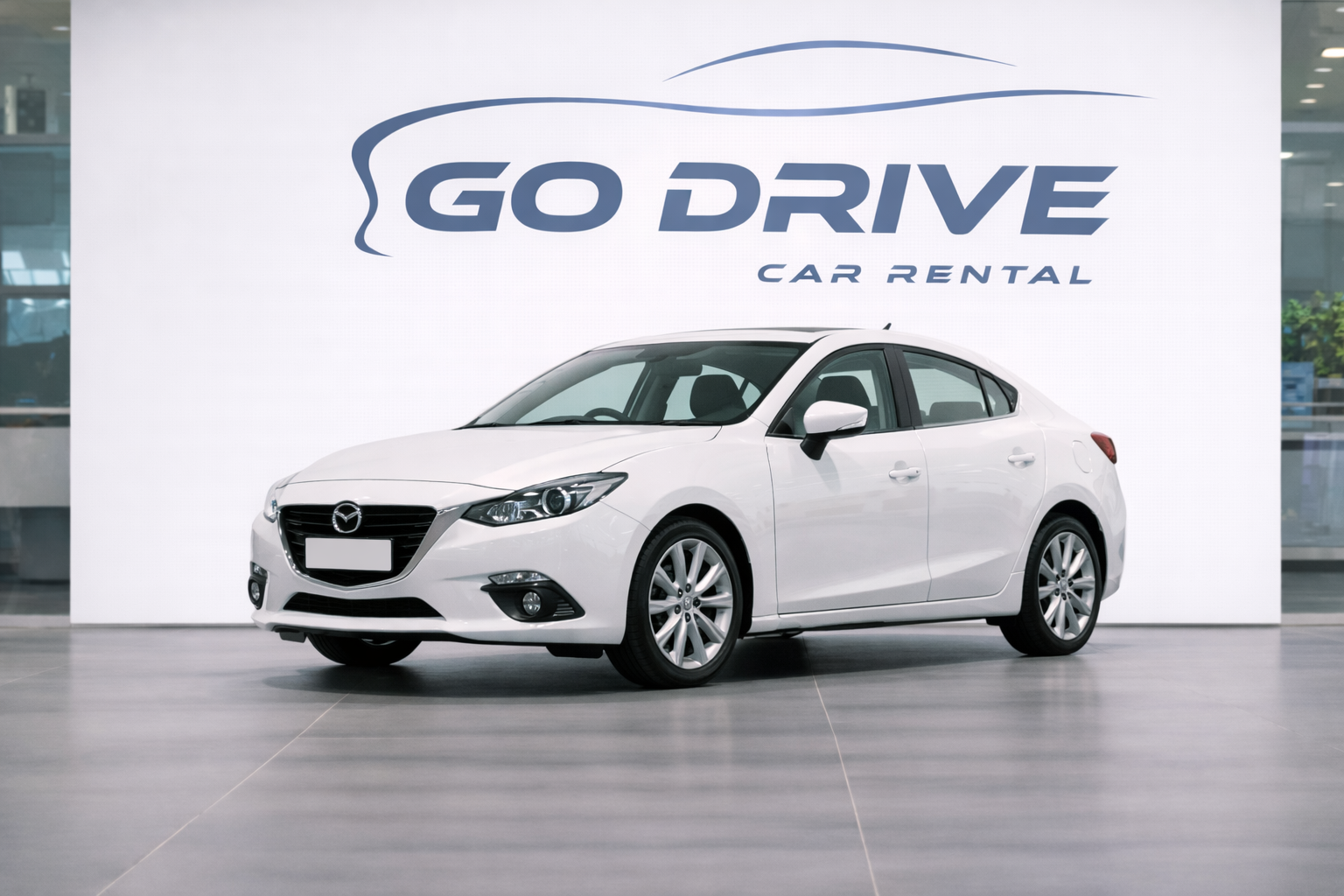Mazda 3 rental car in Tbilisi Georgia by GoDrive