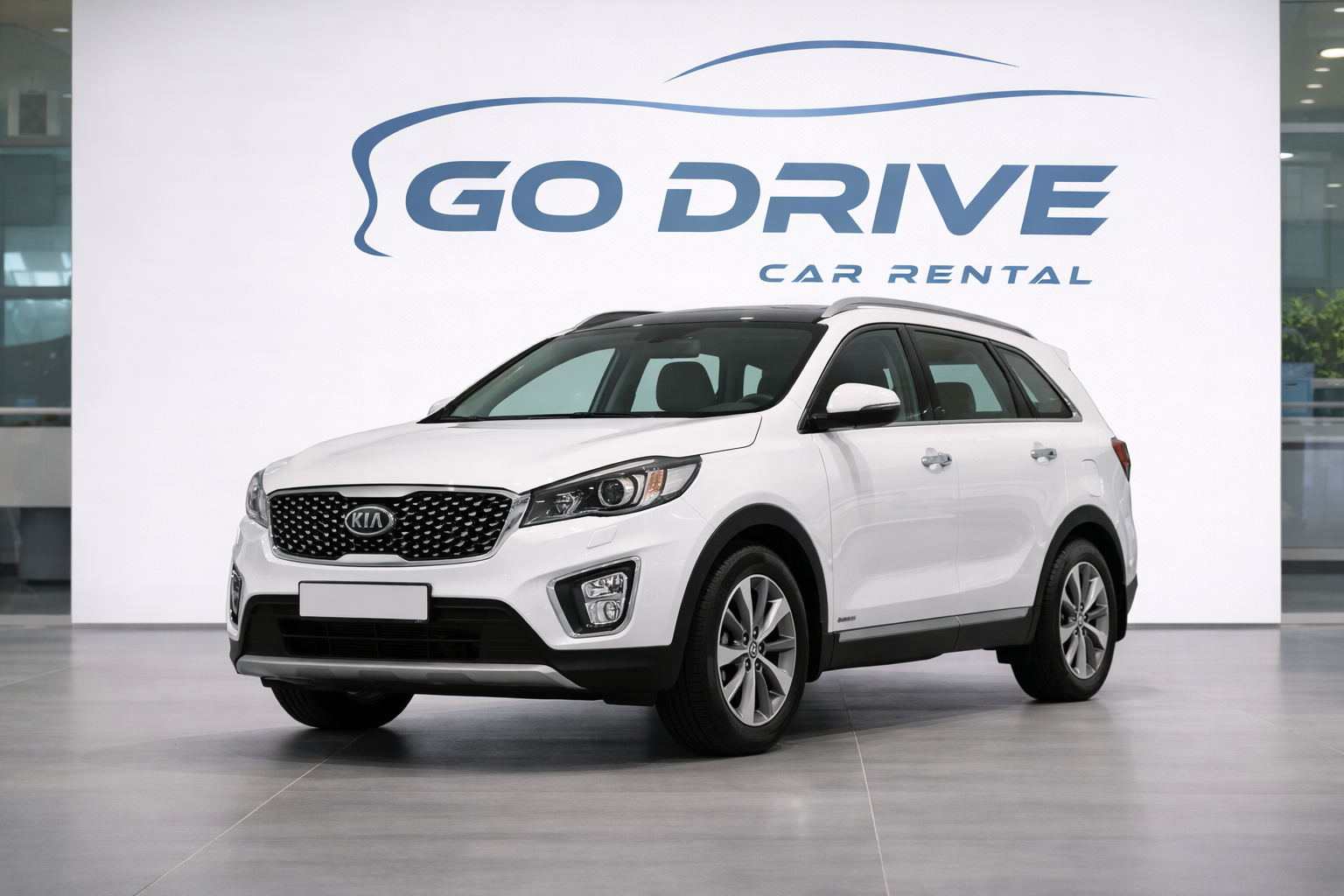 Kia Sorento rental car in Tbilisi Georgia by GoDrive