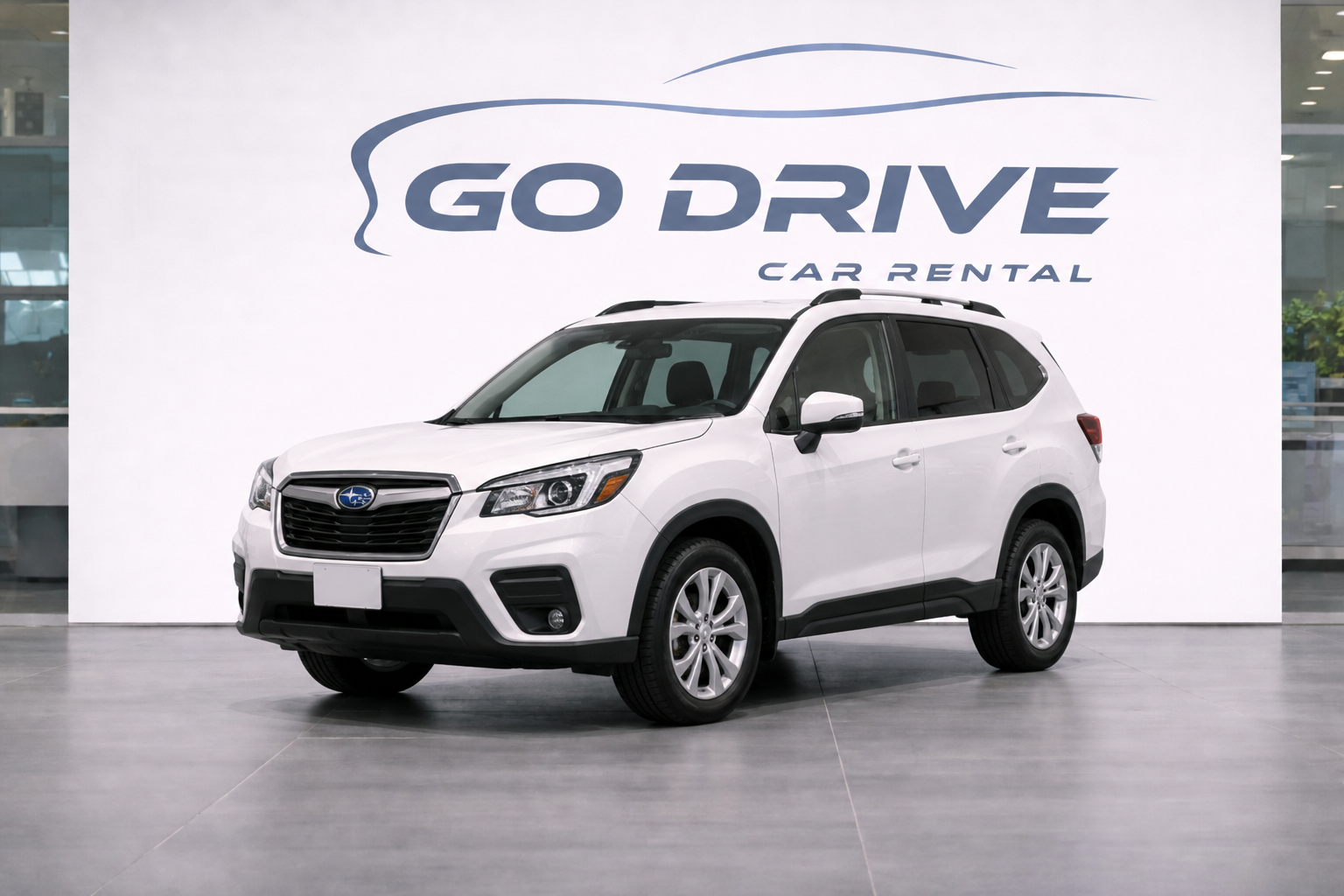 Subaru Forester rental in Tbilisi Georgia by GoDrive