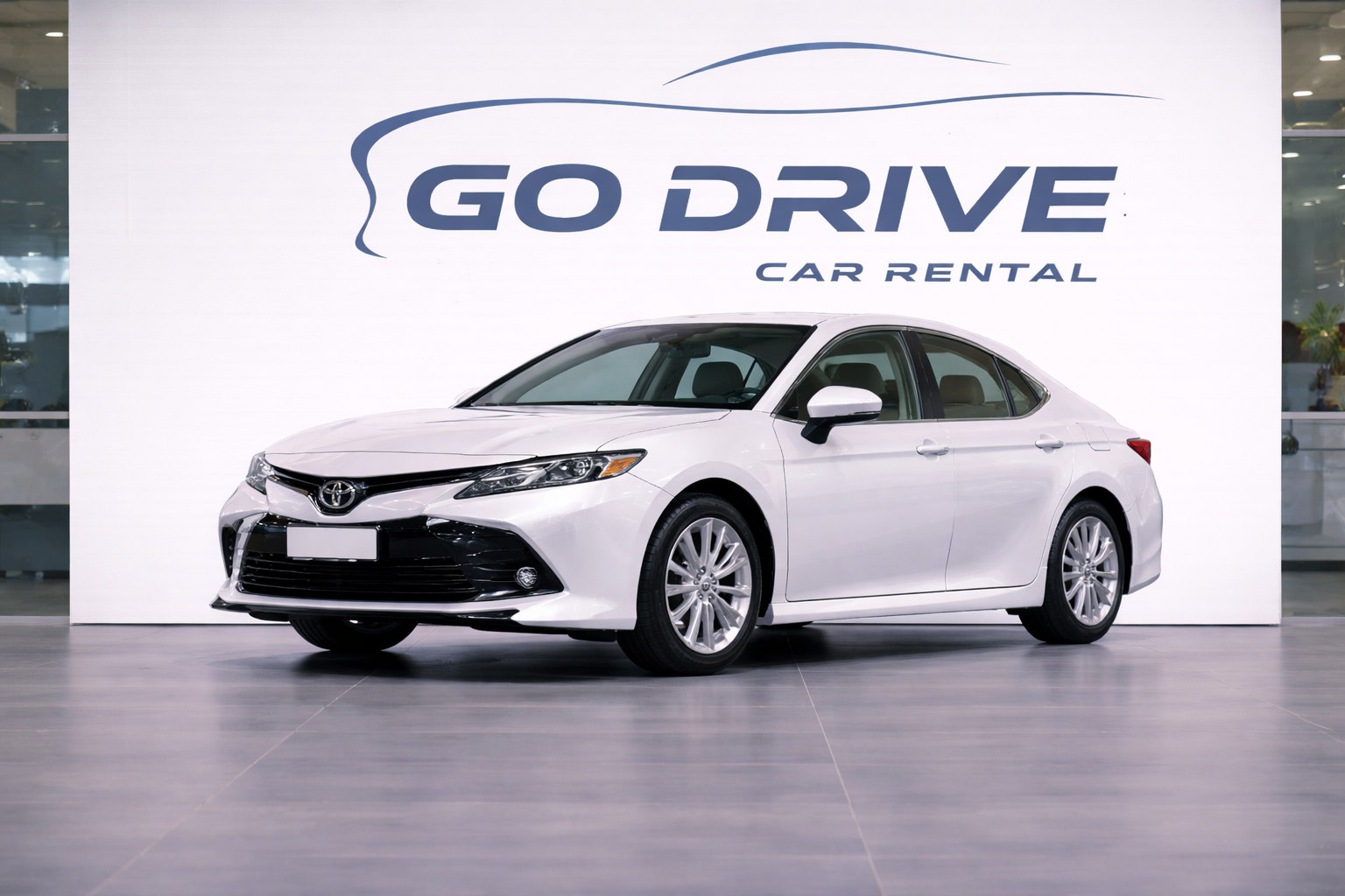 Toyota Camry 2019 rental in Tbilisi Georgia by GoDrive