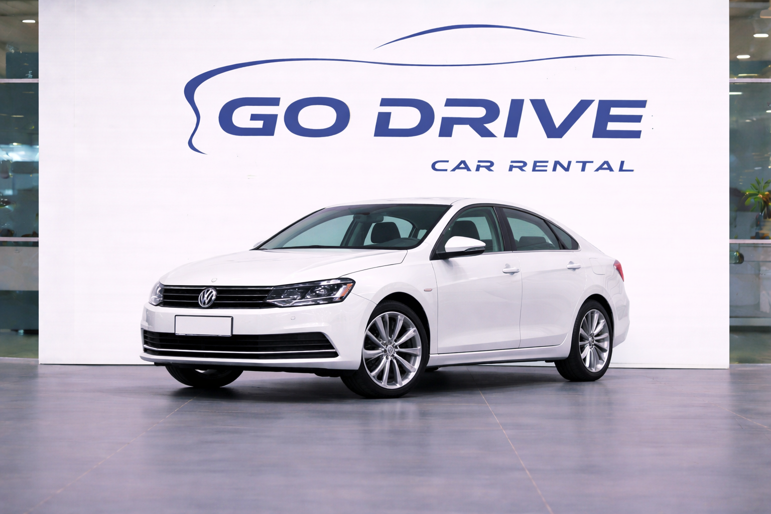 Volkswagen Jetta rental in Tbilisi Georgia by GoDrive